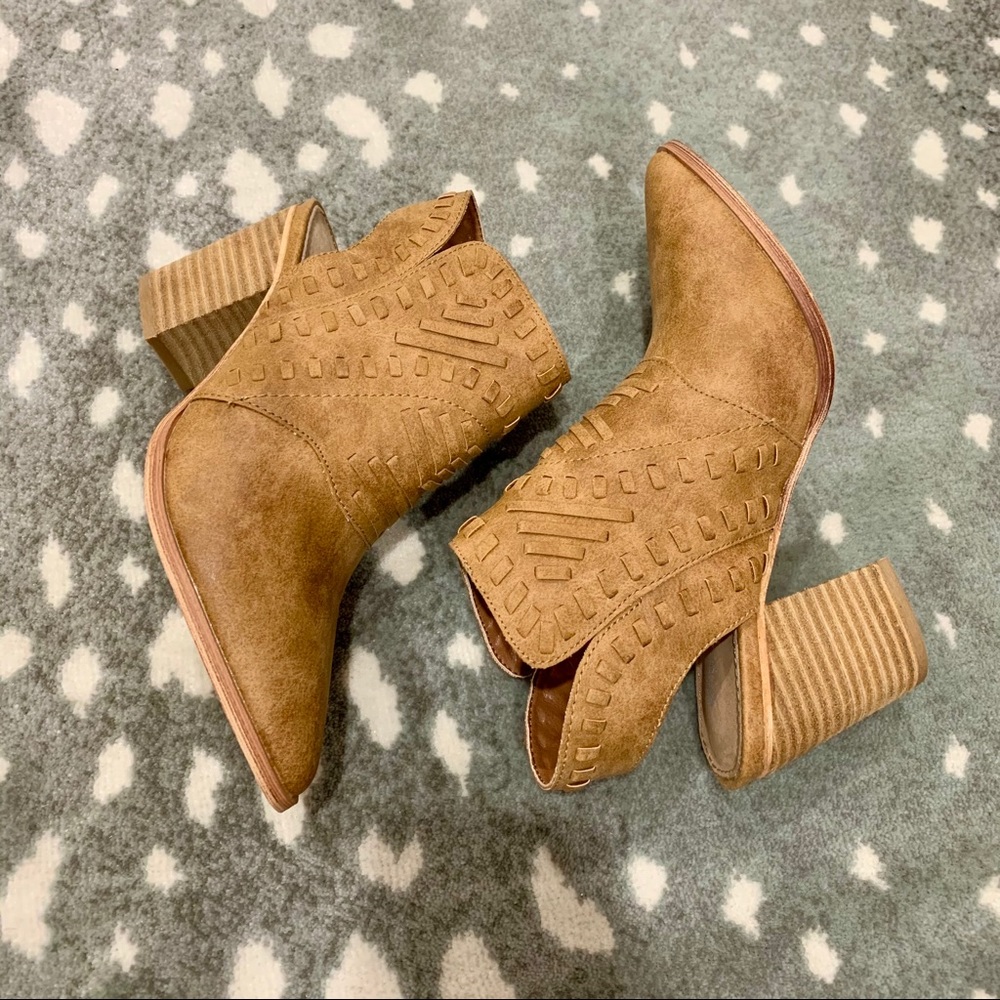 Open Back Booties - Picture 2 of 6